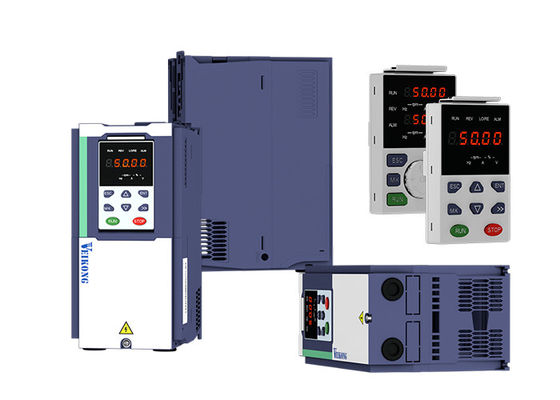 VFD500 met optioneel LCD-toetsenbord en dual display-toetsenbord voor gemakkelijke bediening