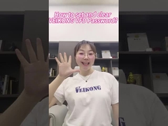 Hoe VEIKONG VFD-wachtwoorden in te stellen en te wissen?