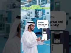 Automatische lopende MPPT VFD zonnepompinverter populair in Egypte!
